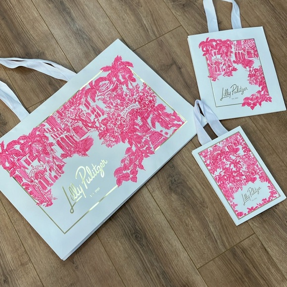 🎉HP🎉Three Lilly Pulitzer Shopping Bags - Picture 2 of 5